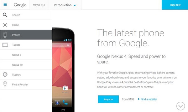 Nexus 5 en approche, le portail de Google serait déjà prêt à l'accueillir