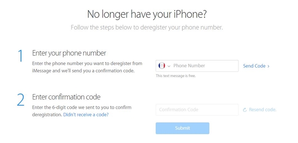 Apple permet de désactiver iMessage sans iPhone