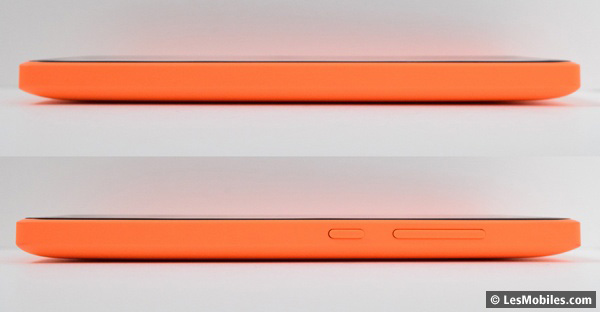 Nokia XL : gauche / droite