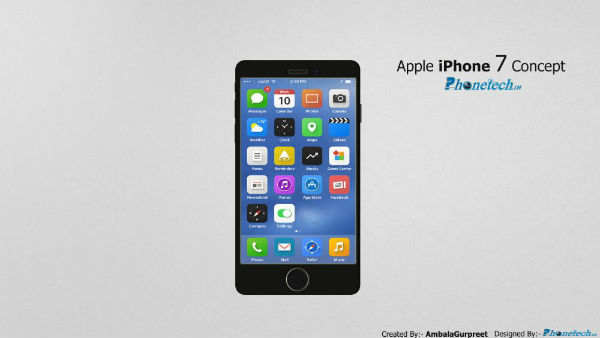 iPhone 7 : un nouveau concept inspiré de l'iPad