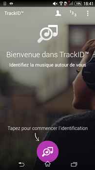 Sony Xperia E4g : TrackID