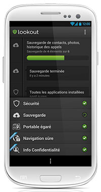 Android : la suite Lookout Mobile Security débarque enfin en France, avec un antivirus et des fonctions originales