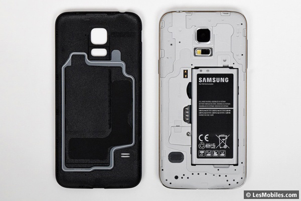 Samsung Galaxy S5 Mini coque ouverte