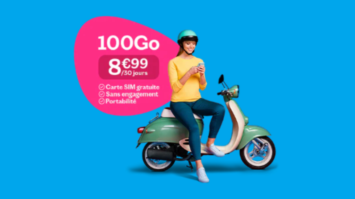 Un forfait mobile 100Go à seulement 8.99€ sur le réseau Orange : c'est l'offre à ne pas rater !