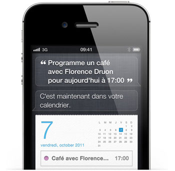 iOS 5 Siri, au doigt… et à la voix 