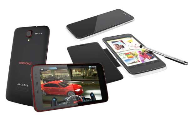 Alcatel One Touch Scribe : une gamme complète de smartphones de 5 pouces (CES 2013)