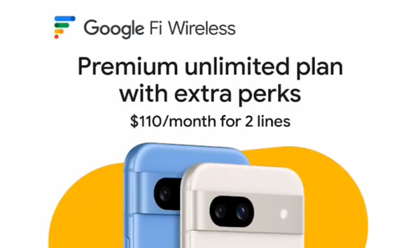 Google révèle involontairement le Pixel 8a en faisant la publicité de son service Fi Wireless
