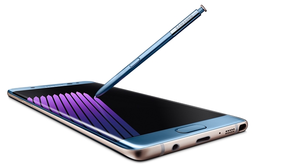 Samsung dévoile le Galaxy Note 7