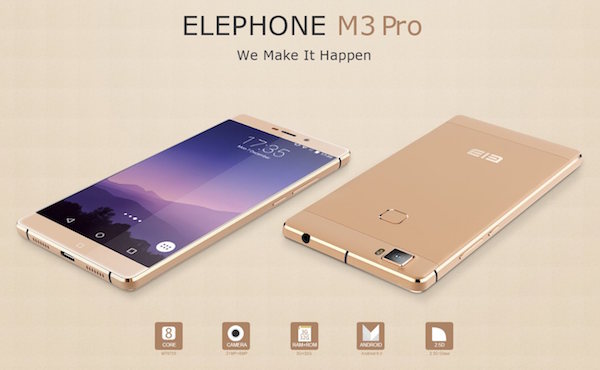Elephone M3 : une version « Pro » annoncée officiellement