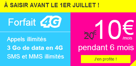 Joe Mobile propose son forfait 4G à 10 euros