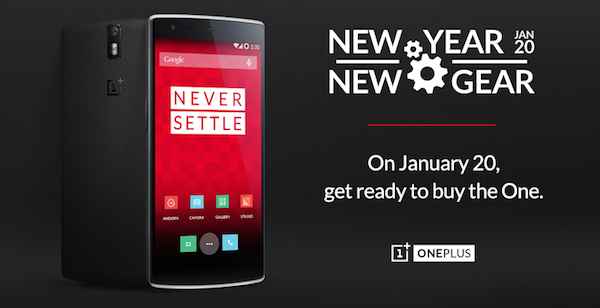 OnePlus One : une nouvelle journée de vente libre le 20 janvier