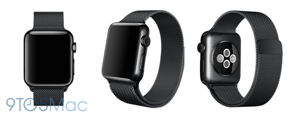 Apple Watch : bientôt un bracelet milanais noir ?