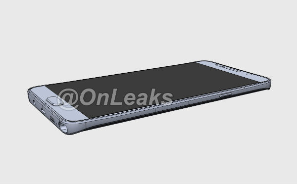 Samsung Galaxy Note 5 : un fichier 3D dévoile son design