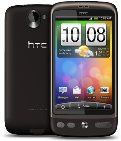 HTC Desire (Android 2.1) vise le haut de gamme
