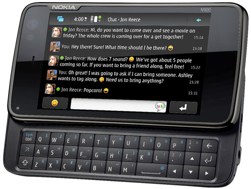 La tablette Nokia N900 dévoilée