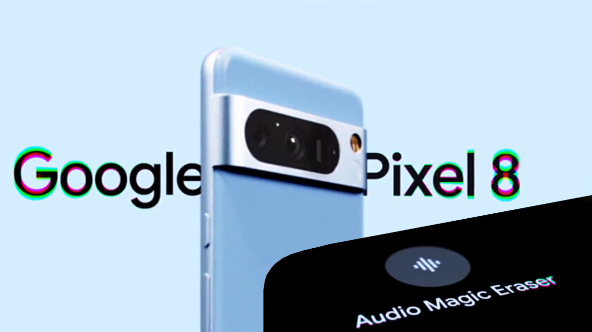 Audio Magic Eraser, la prochain fonction bluffante des smartphones Google Pixel 8 ?