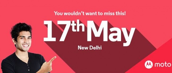 Motorola convie la presse indienne à un lancement le 17 mai