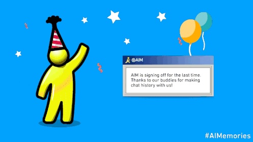 Verizon fermera en décembre l'application AOL Instant Messenger