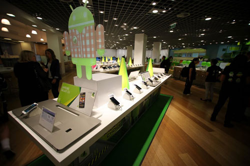 androidland australie melbourne telstra Samsung, HTC, Sony Ericsson, Motorola et LG