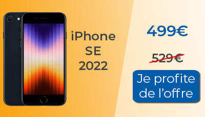 L'iPhone SE 5G 2022 est à 499? chez RED by SFR