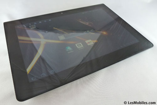 Sony Tablet S : interface