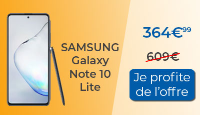 Promo : Samsung Galaxy Note 10 Lite à 364.99?