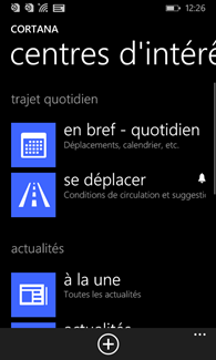 Microsoft Lumia 532 : Cortana