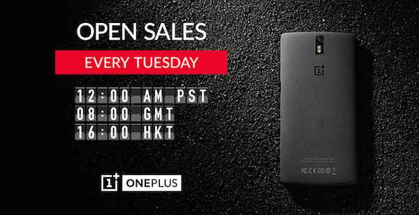 OnePlus One : le flagship killer en vente libre tous les mardis
