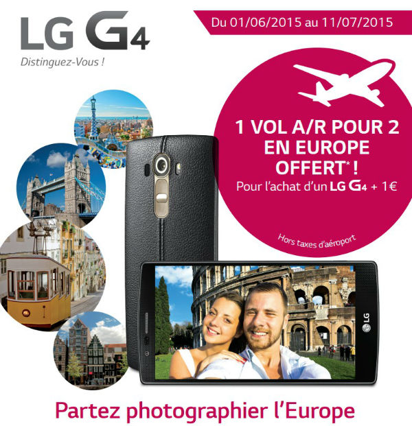 Le LG G4 débarque en France