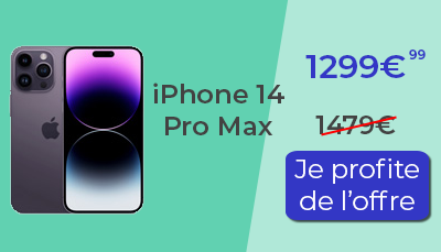 iPhone 14 Pro Max promotion soldes