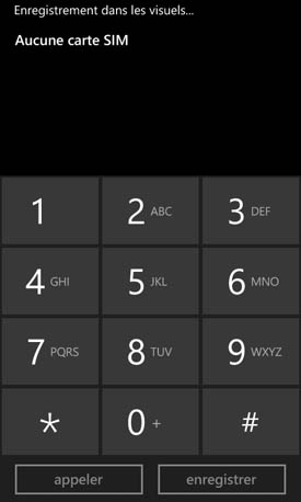 Nokia Lumia 520 : appel