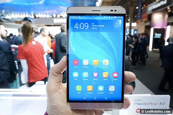 Huawei dévoile trois smartphones entre 4 et 7 pouces, dont deux compatibles 4G (MWC 2015)
