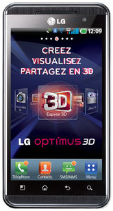 Le LG Optimus 3D est disponible