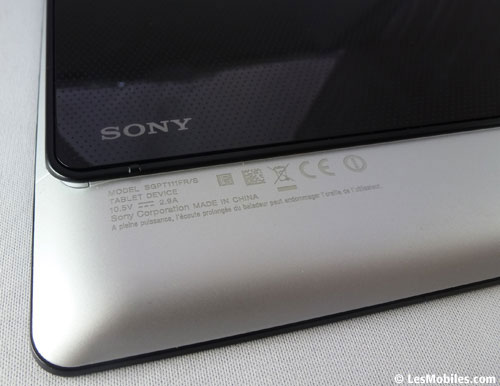 Sony Tablet S : modèle