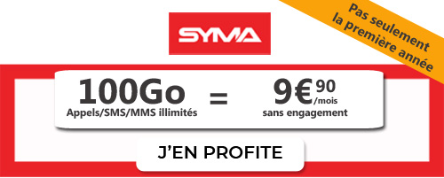 Forfait 100Go Syma Mobile