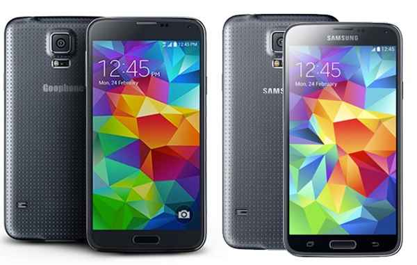 Goophone S5 : le Samsung Galaxy S5 a déjà sa copie chinoise !