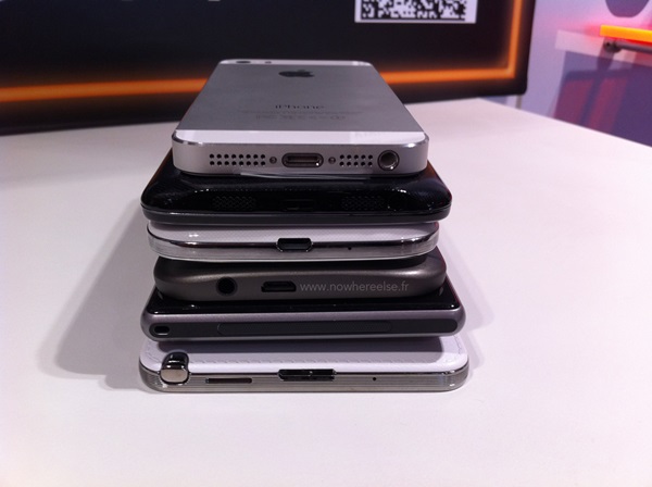 HTC One (M8) et flagships 2013