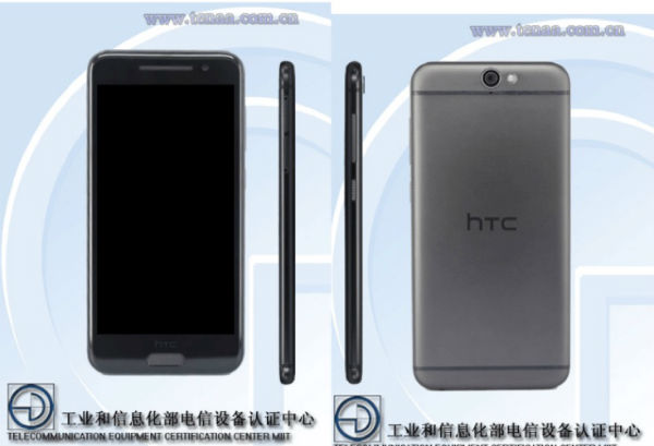 Le HTC One A9w certifié par TENAA