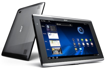 Acer lance sa tablette Iconia Tab A500 (Android 3.0)