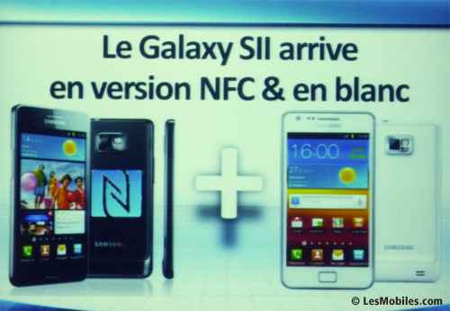 Le Samsung Galaxy S 2 NFC arrive en France