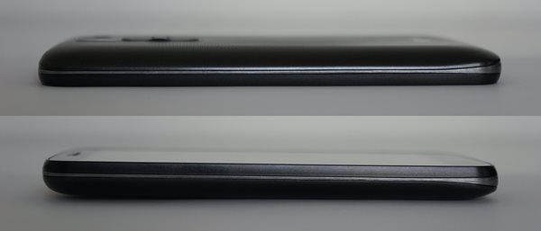 LG G2 Mini : gauche / droite