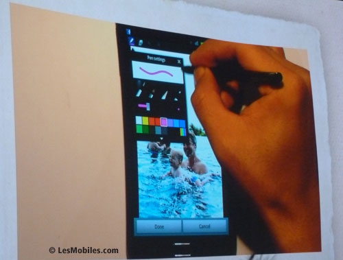 Samsung Galaxy Note lancement londrès prises en main test premières impressions