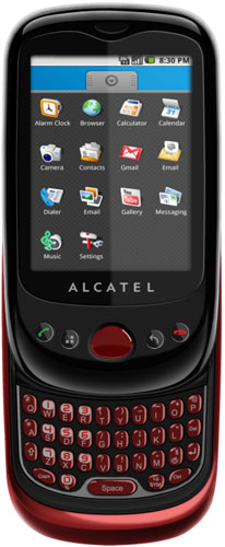 Alcatel OT-980 (Android) : sortie prévue en septembre