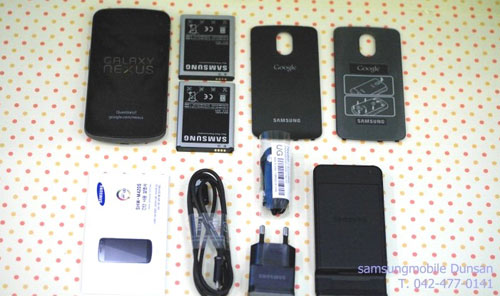 Samsung Galaxy Nexus : une batterie de 2000 mAh pour la version coréenne uniquement 