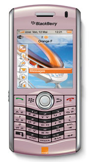 BlackBerry Pearl 8120 version rose