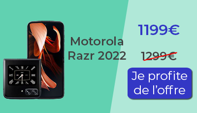 Motorola Razr 2022 meilleur prix