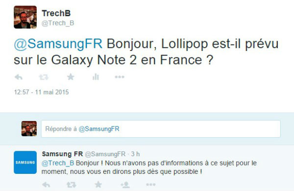 Samsung Galaxy Note 8.0 : la mise à jour vers Android 5.0 Lollipop aura-t-elle lieu ?