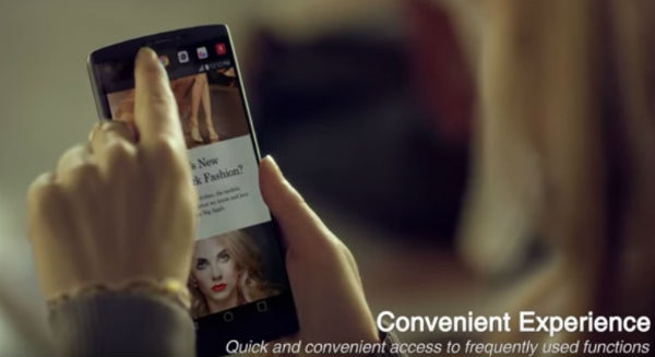 LG V10 : une vidéo nous montre l'utilité de son second écran