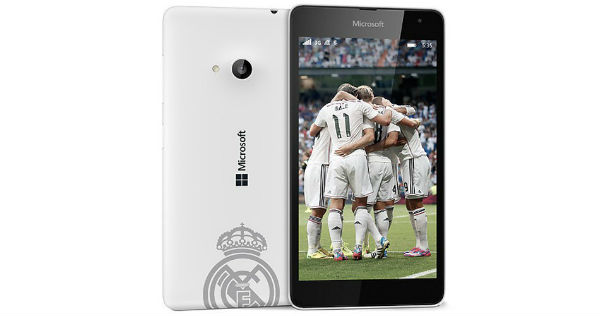 Microsoft officialise le Lumia 535 édition Real Madrid