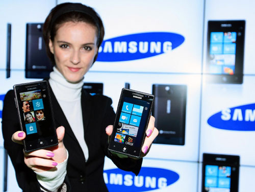 Samsung : des smartphones Windows Phone 8 en octobre prochain